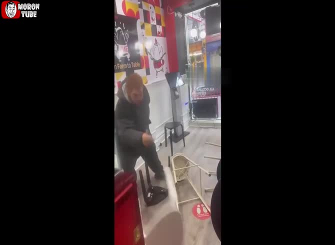 Video :This client is unhappy because they urinate in a restaurant!